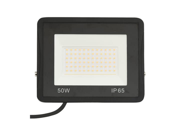 LED-valonheittimet 2 kpl 50 W kylmä valkoinen - Musta - Kohdevalot & valonheittimet - Julkisivuvalaistus - Ulkovalaistus