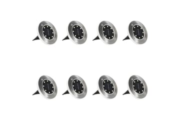 Aurinkoenergia maavalaisimet 8 kpl LED RGB värit - Valaistus - Ulkovalaistus - Maavalaistus