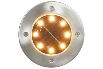 Aurinkoenergia maavalaisimet 8 kpl LED RGB värit - Valaistus - Ulkovalaistus - Maavalaistus