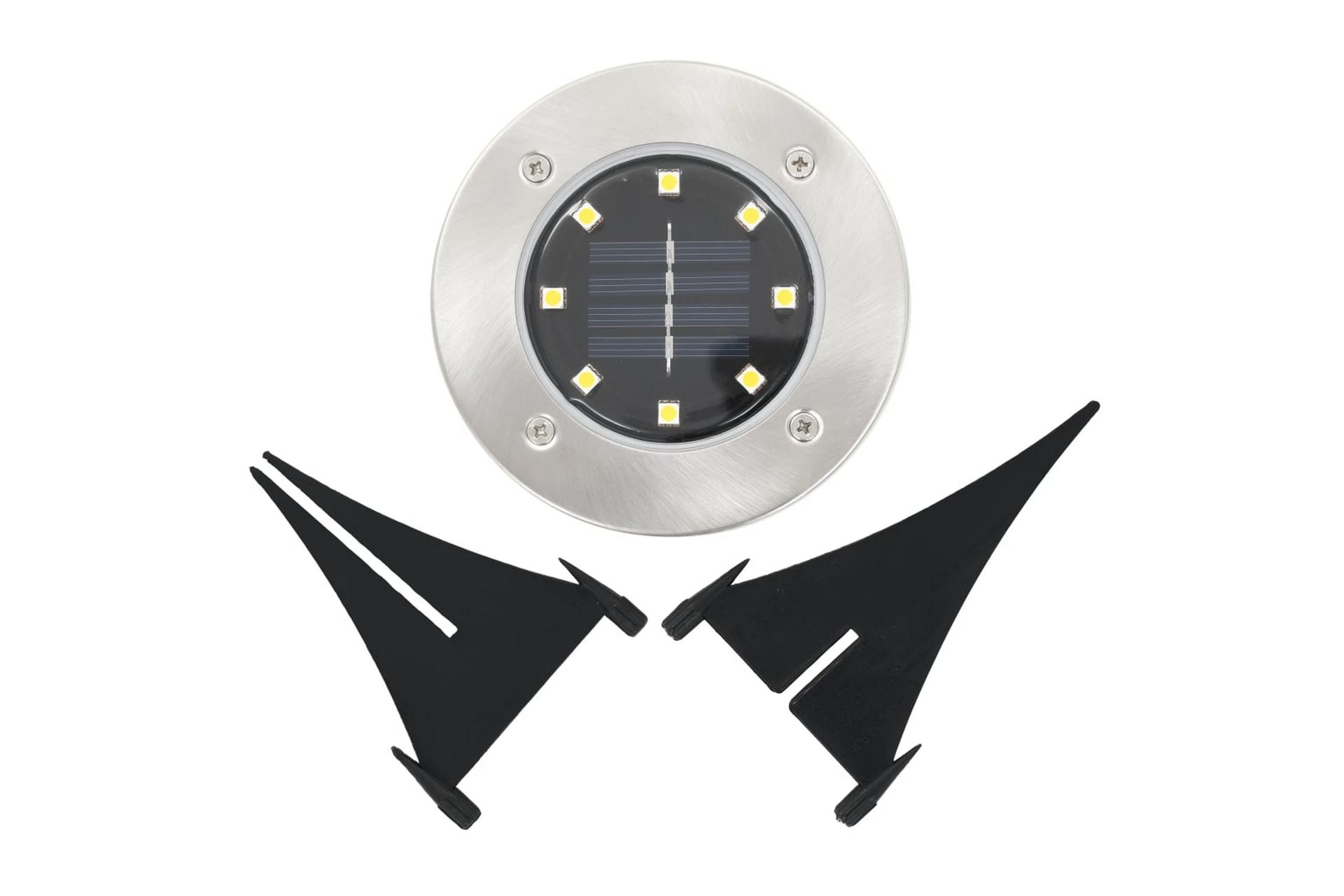 Aurinkoenergia maavalaisimet 8 kpl LED RGB värit - Valaistus - Ulkovalaistus - Maavalaistus