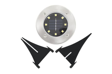 Aurinkoenergia maavalaisimet 8 kpl LED RGB värit - Valaistus - Ulkovalaistus - Maavalaistus