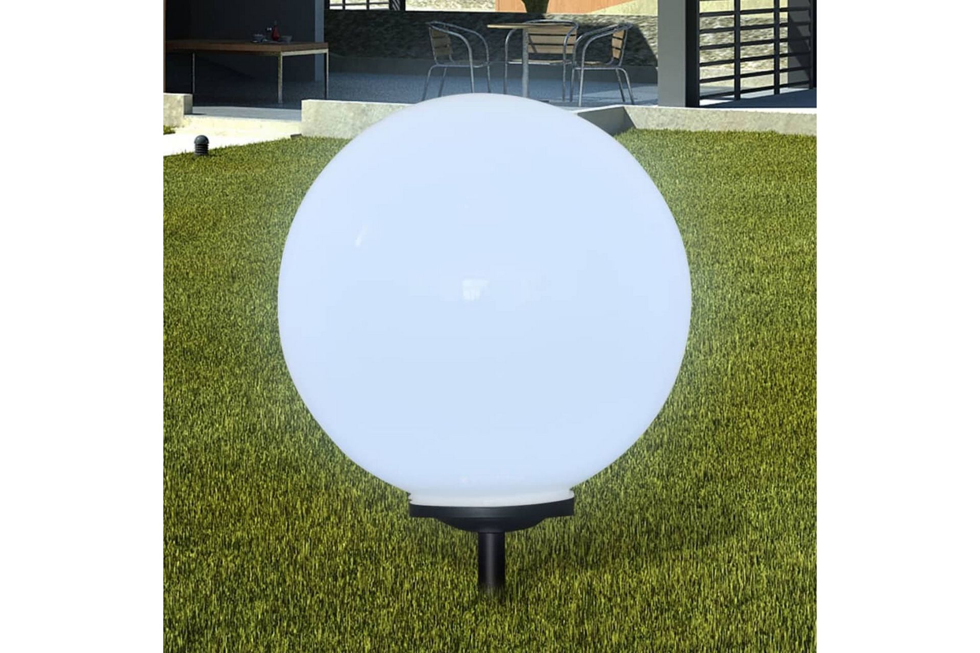 Ulkolamput polulle 2 kpl LED 50 cm maapiikillä - Valkoinen - Valaistus - Ulkovalaistus - Maavalaistus