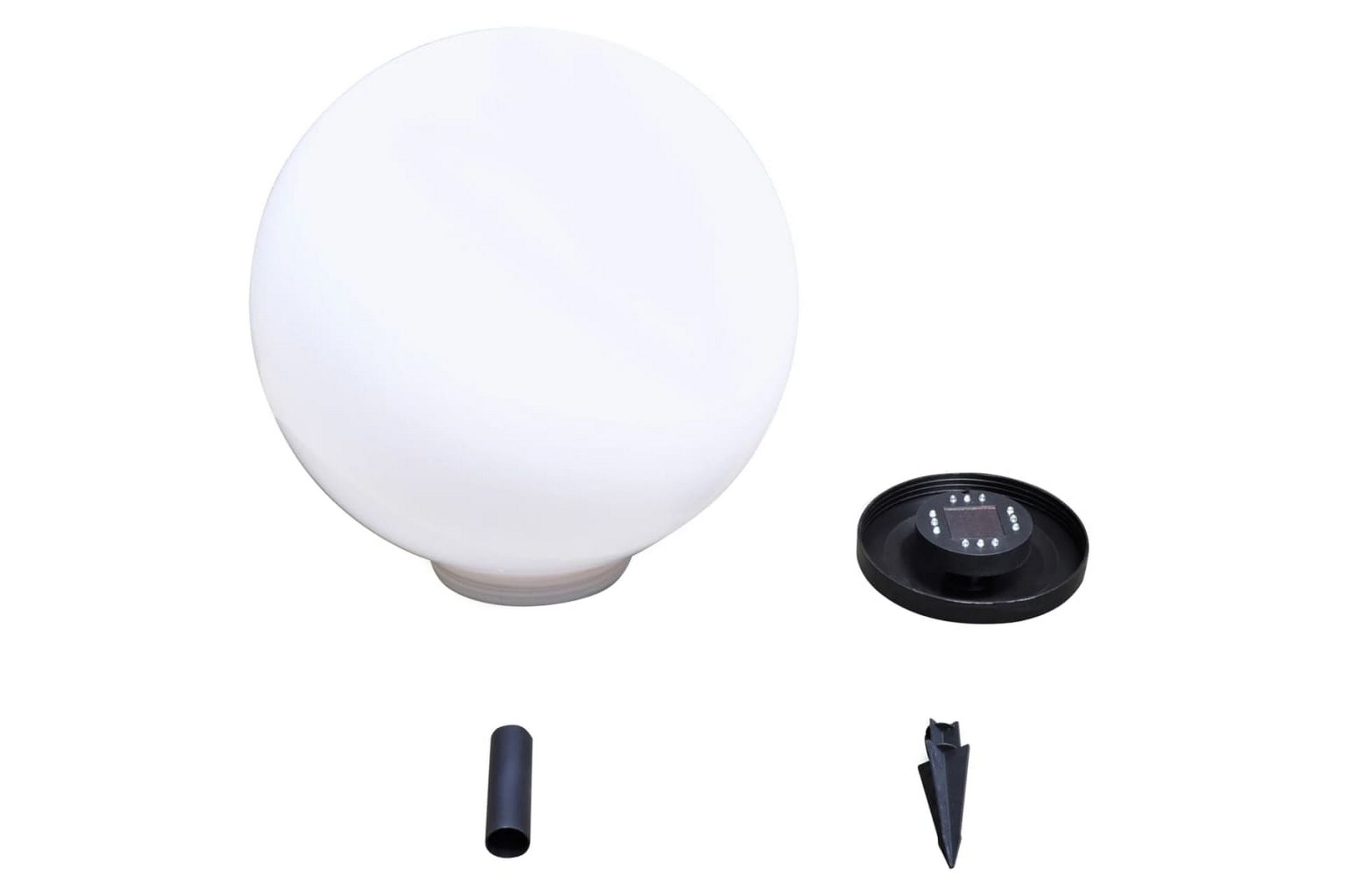 Ulkolamput polulle 2 kpl LED 50 cm maapiikillä - Valkoinen - Valaistus - Ulkovalaistus - Maavalaistus