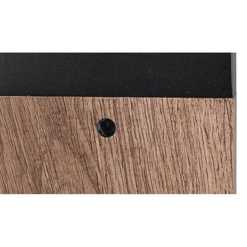 Pollari Ardila - 100 cm, Puu/mattamusta - Valaistus - Ulkovalaistus - LED-valaistus ulkokäyttöön