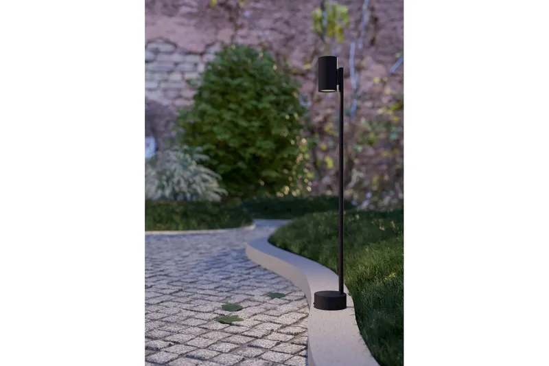 Pollari Eglo Izzalini - Musta - Valaistus - Ulkovalaistus - LED-valaistus ulkokäyttöön