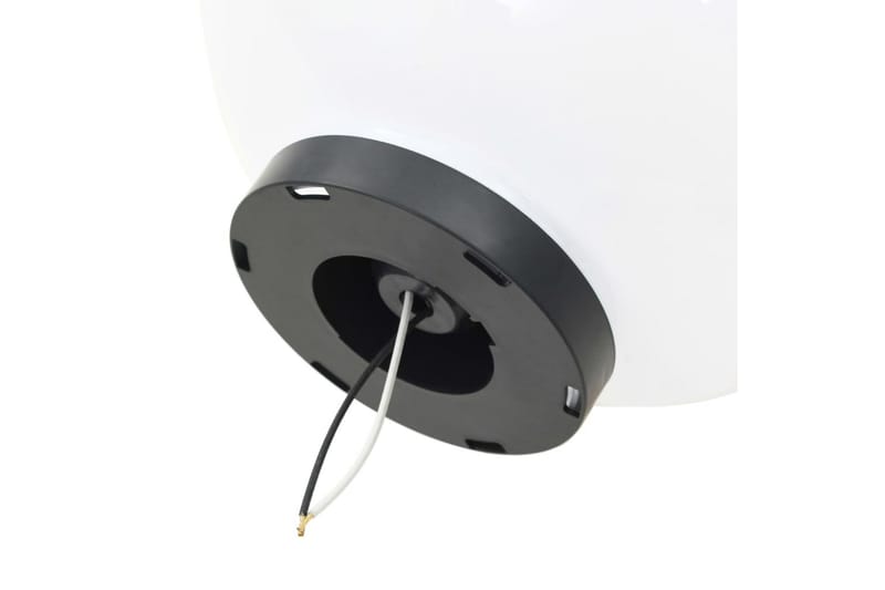 LED-pallovalaisinsarja 6 kpl 20/30/40 cm akryyli - Valkoinen - Valaistus - Ulkovalaistus - Pylväsvalaisimiet & porttilyhdyt