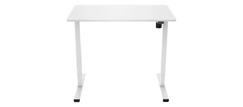 Kirjoituspöytä Shabus 120x60 cm Korkeussäädettävä, Valkoinen