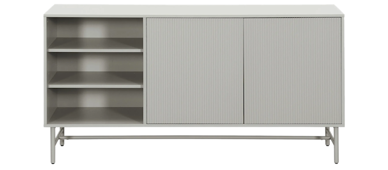 Matterhorn Konsolipöytä - Sivupöytä 40 cm syvä 157 cm leveä 80 cm korkea, Beige