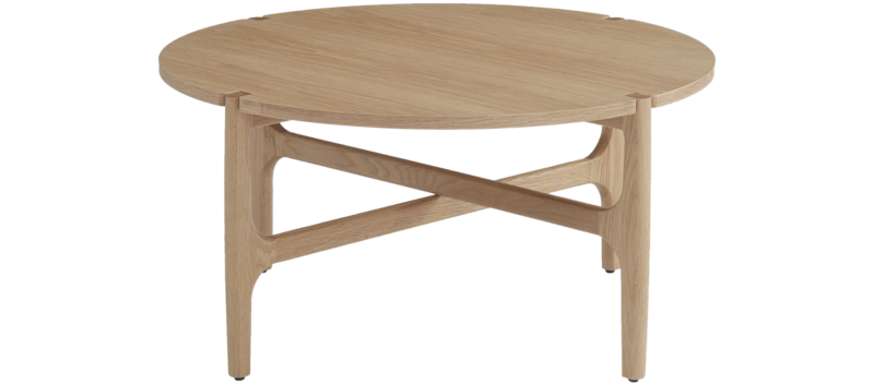 Solo Sohvapöytä 80 cm, Tammi