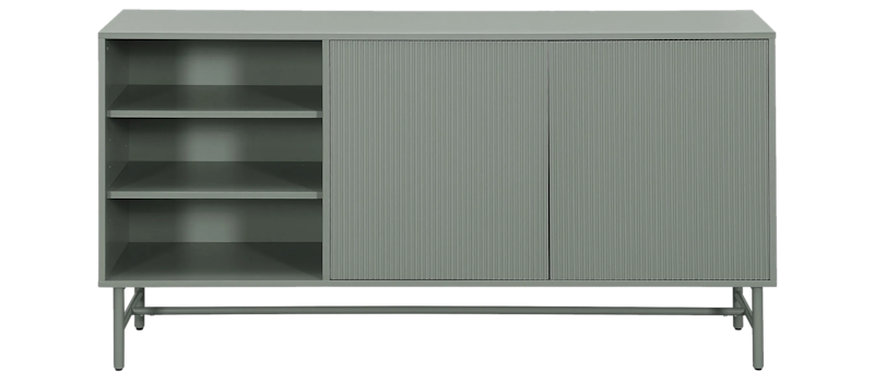 Matterhorn Konsolipöytä - Apupöytä 40 cm syvä 157 cm leveä 80 cm korkea, Vihreä