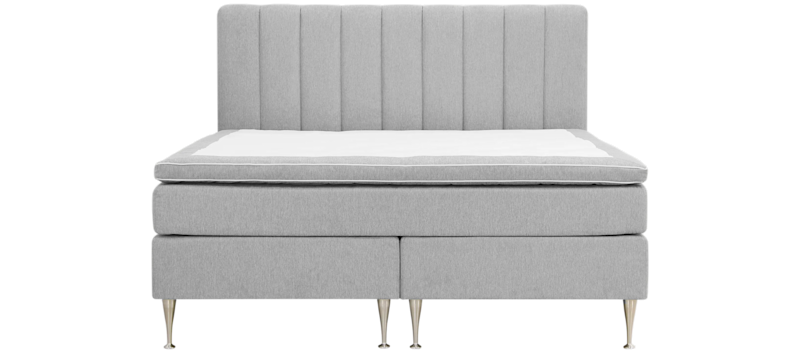 Hilton High Täydellinen Sänkypaketti 180x200 cm, Harmaa