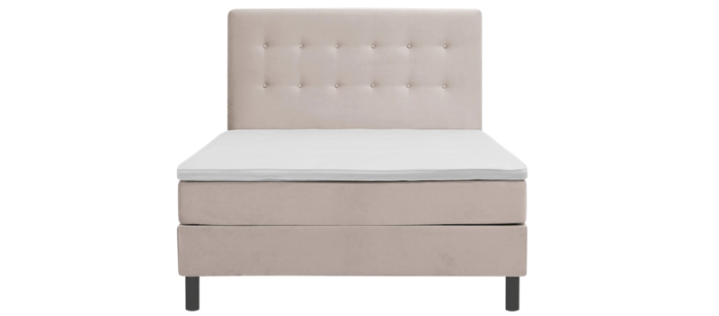 Täydellinen Sänkypaketti Dream 120x200 cm Napit, Beige
