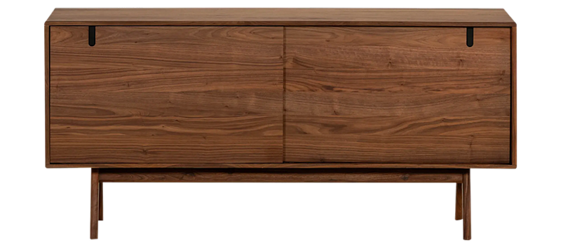 Senkki Skagana 160x45 cm Massiivipähkinä, Ruskea