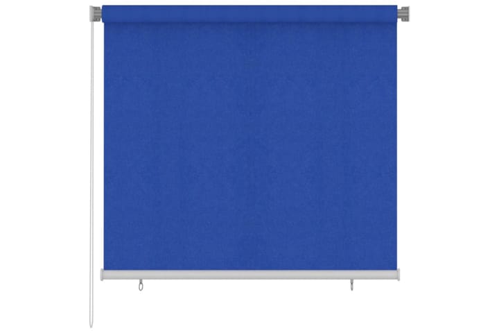 Rullaverho ulkotiloihin 160x140 cm sininen HDPE - Sininen - Rullaverho - Verhot