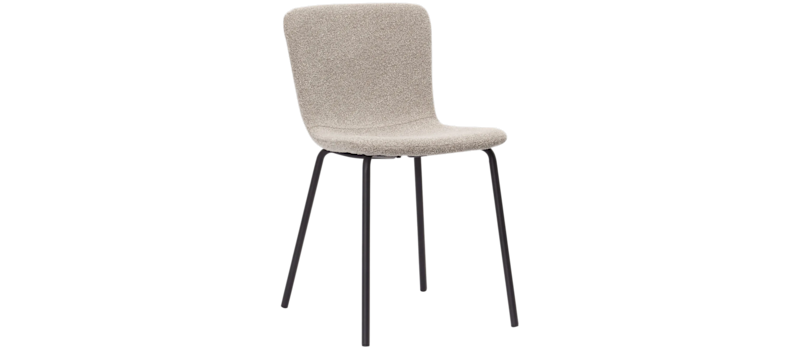 Katy Ruokatuoli, Greige buklee / Metallijalat musta